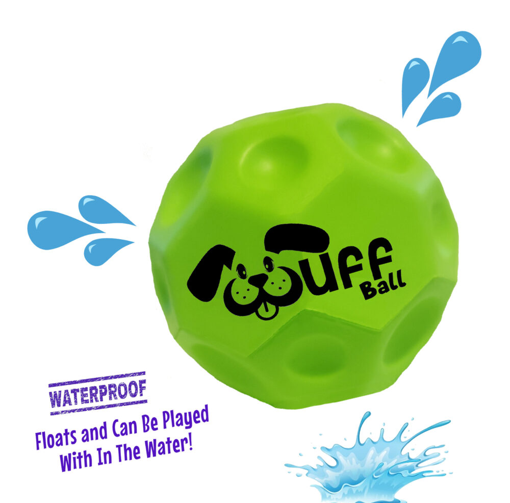 Wuff Ball | Green - Waterproof Dog Ball That Floats
